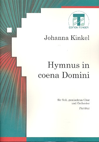 Hymnus in coena Domini  für Soli, Chor und Orchester  Partitur
