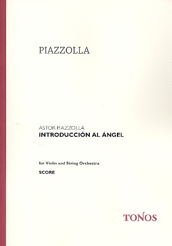 Introduccion al angel für&nbsp;&nbsp;Violine und Streichorchester&nbsp;&nbsp;