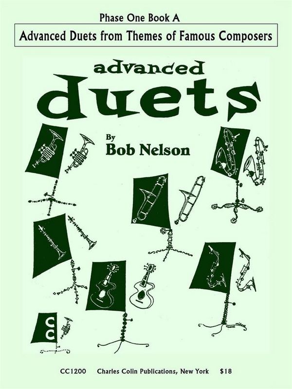 Advanced duets phase 1 - Book A  for 2 trumpets or other instruments  score
