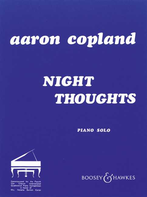 Night Thoughts&nbsp;&nbsp;for piano solo&nbsp;&nbsp;