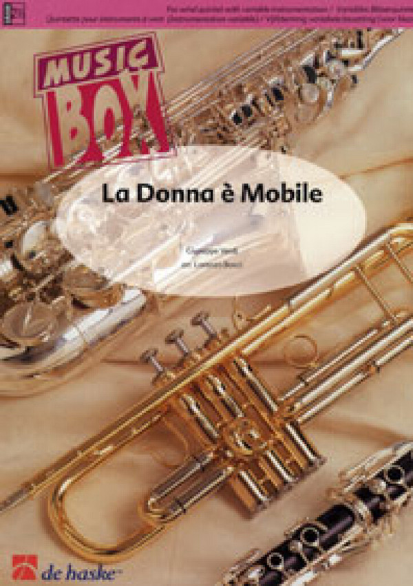 La donna e mobile für variables&nbsp;&nbsp;Bläserquintett&nbsp;&nbsp;Partitur und Stimmen