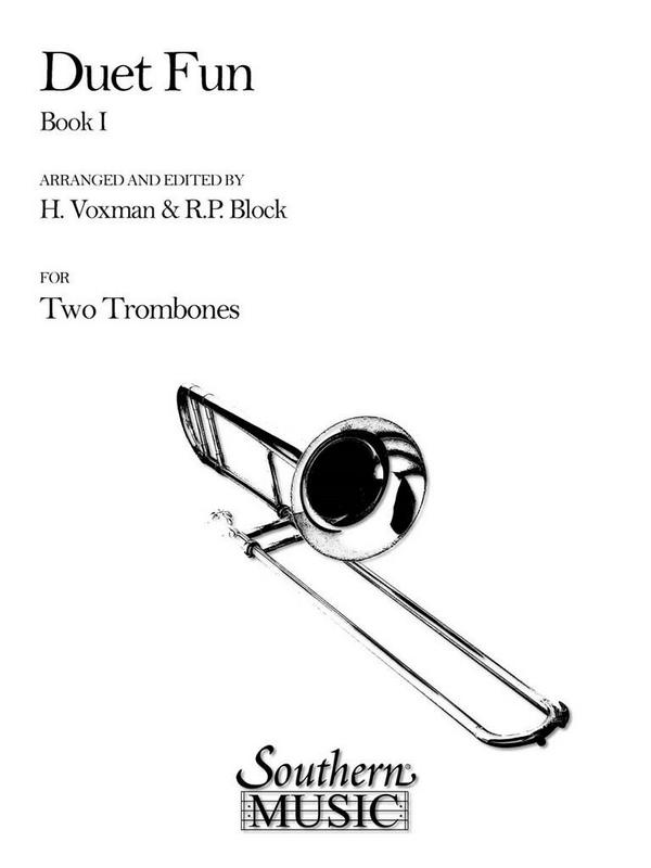 DUET FUN VOL.1 FOR 2 TROMBONES&nbsp;&nbsp;(OR BARITONES B.C.)&nbsp;&nbsp;SCORE