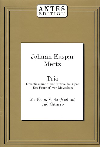 Trio op.32 für Flöte, Viola (Flöte)  und Gitarre  Partitur und Stimmen