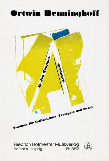 In den Sommer gesungen für Blockflöte,  Trompete und Orgel  