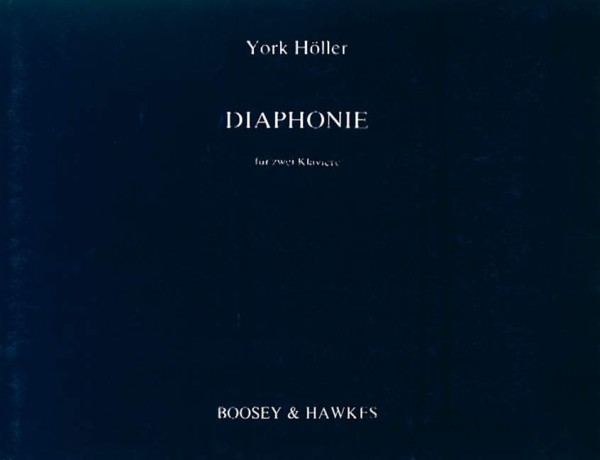 DIAPHONIE (1965/1974)  Für 2 Klaviere  