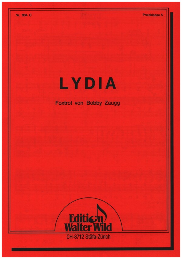 Lydia Foxtrot  für Akkordeon  