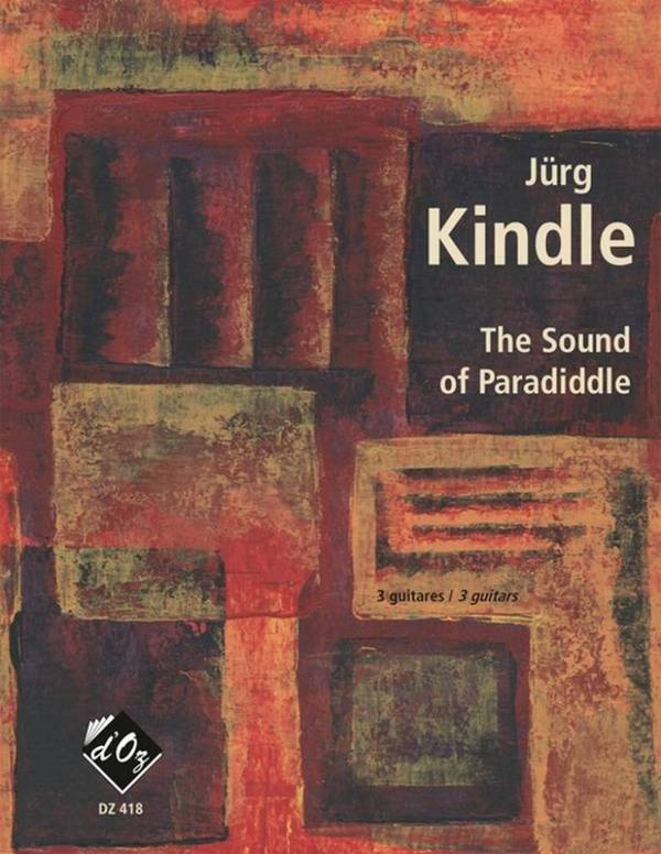 The Sound of Paradiddle  für 3 Gitarren  Partitur und Stimmen