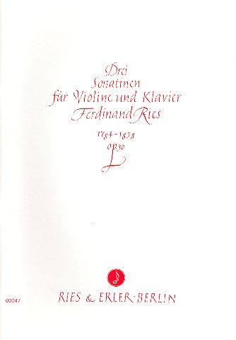 3 Sonatinen op.30   für Violine und Klavier  