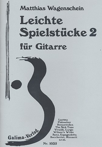 Leichte Spielstücke Band 2  für Gitarre  