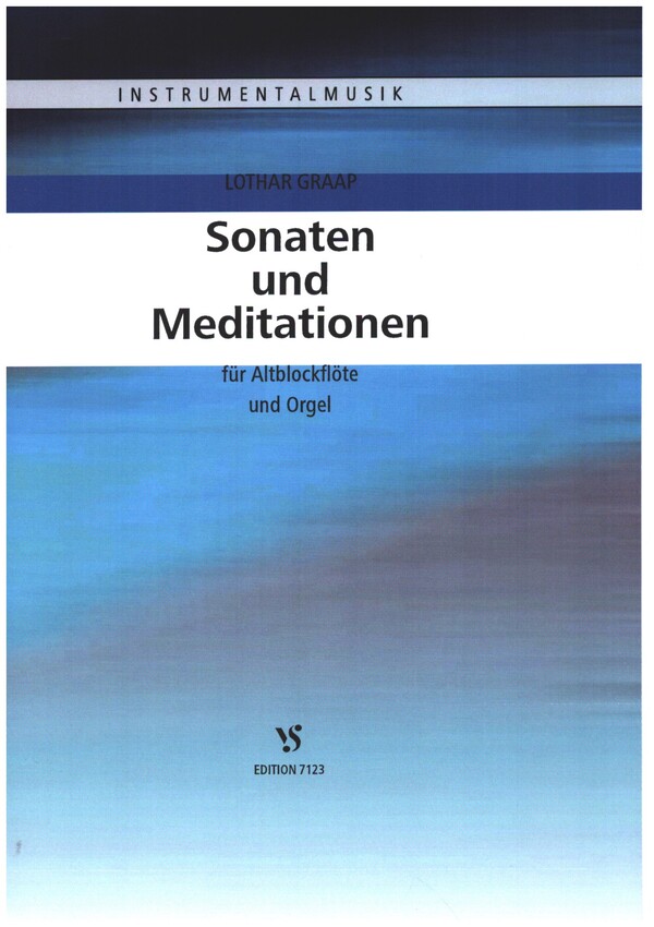 Sonaten und Meditationen&nbsp;&nbsp;für Altblockflöte und Orgel&nbsp;&nbsp;