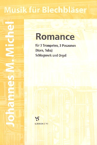 Romance für 3 Trompeten,&nbsp;&nbsp;3 Posaunen, Schlagwerk und&nbsp;&nbsp;Orgel,   Partitur