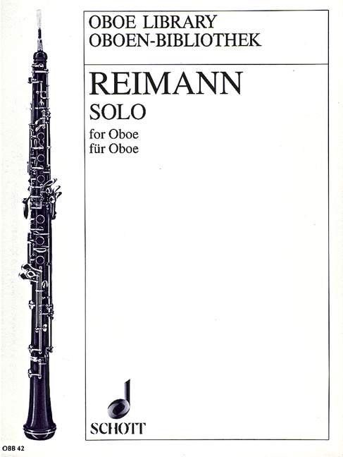 Solo&nbsp;&nbsp;für Oboe&nbsp;&nbsp;