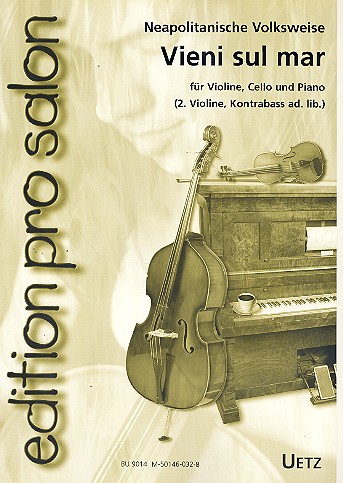 Vieni sul mar für Klaviertrio&nbsp;&nbsp;(2 vl, kb ad lib)&nbsp;&nbsp;Stimmen