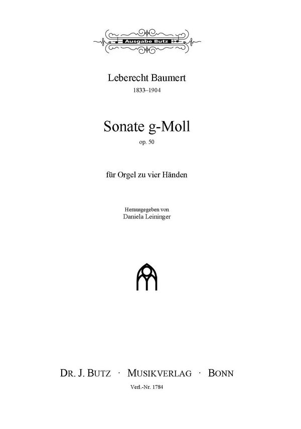 Sonate g-Moll op.50
