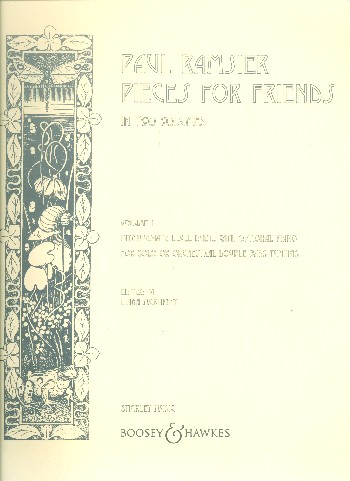 Stücke für Freunde Vol. 1&nbsp;&nbsp;für 2 Kontrabässe und Klavier&nbsp;&nbsp;