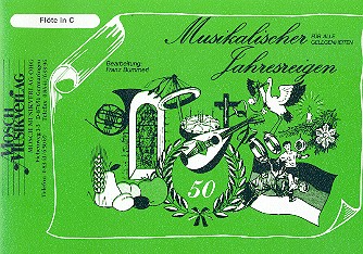 Musikalischer Jahresreigen&nbsp;&nbsp;für Blasorchester&nbsp;&nbsp;Flöte in C