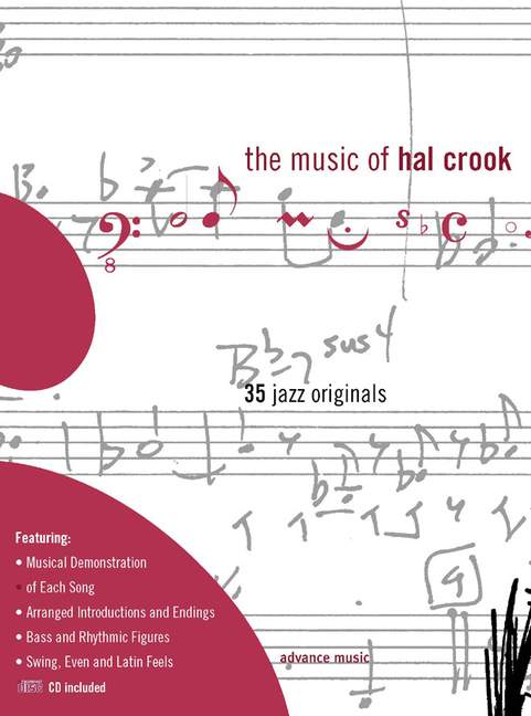 The music of Hal Crook (+CD) - 35 Jazz originals&nbsp;&nbsp;for trombone, guitar and piano&nbsp;&nbsp;