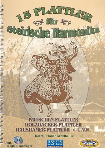 15 Plattler (+CD) für  steirische Harmonika  