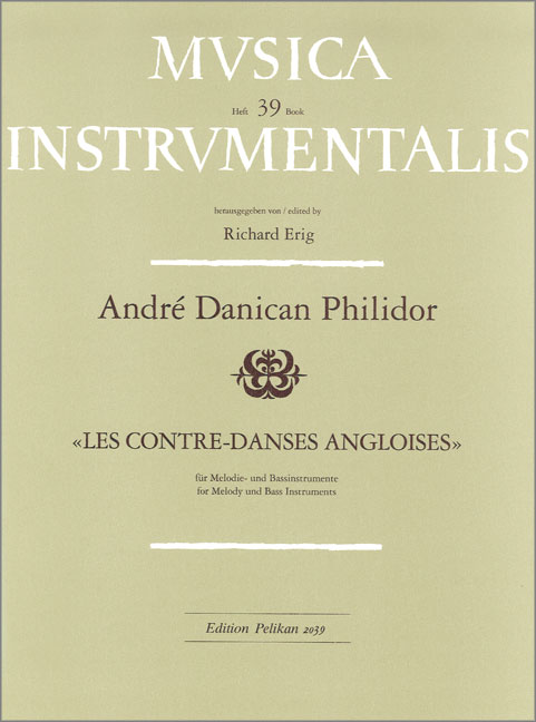 Les contre-danses angloises&nbsp;&nbsp;für Melodieinstrument und Klavier&nbsp;&nbsp;