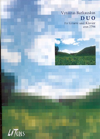Duo op.110  für Gitarre und Klavier  2 Spielpartituren