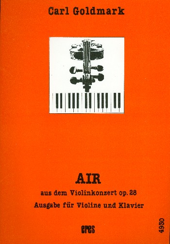 Air aus dem Violinkonzert op.28  für Violine und Klavier  