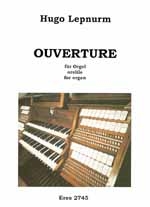 Ouvertüre  für Orgel  
