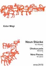 9 STUECKE FUER KLAVIER    