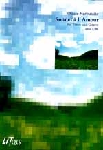 Sonnet a l'amour für Tenor und Gitarre&nbsp;&nbsp;Partitur und Stimme&nbsp;&nbsp;