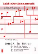 Musik im Regen Leichte  Kammermusik für Flöte und Klavier  