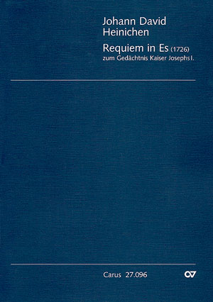 Requiem Es-Dur&nbsp;&nbsp;für Soli (SATB), Chor, Orchester und Bc&nbsp;&nbsp;Partitur