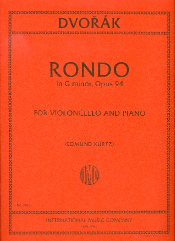 Rondo g minor op.94&nbsp;&nbsp;for violoncello and piano&nbsp;&nbsp;