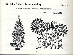 Halters festliche Liedersammlung&nbsp;&nbsp;für Blasorchester&nbsp;&nbsp;Flöte in C