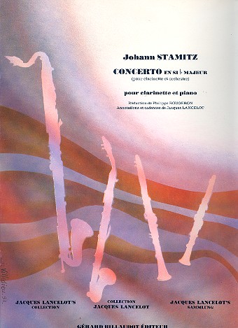 Concerto si bemol majeur&nbsp;&nbsp;pour clarinette et piano&nbsp;&nbsp;