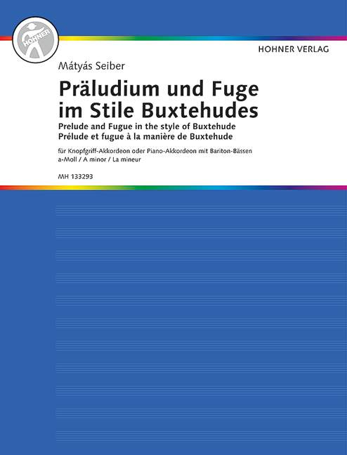 Präludium und Fuge a-Moll im Stile Buxtehudes  für Akkordeon  
