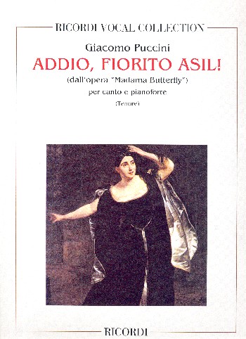 Addio fiorito asil dall'opera  Madama Butterfly per  tenore e pianoforte