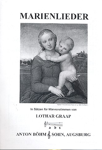 Marienlieder&nbsp;&nbsp;für Männerchor und Gemeinde&nbsp;&nbsp;