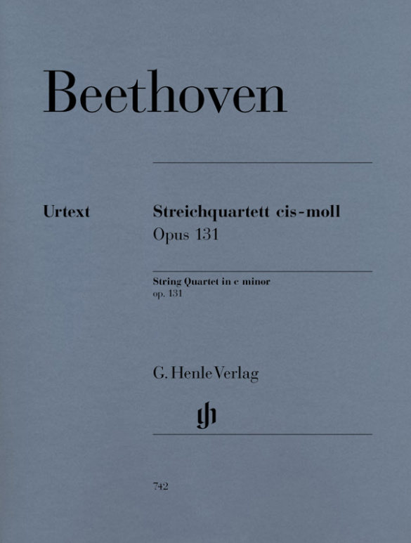 Streichquartett cis-Moll op.131&nbsp;&nbsp;&nbsp;&nbsp;Stimmen