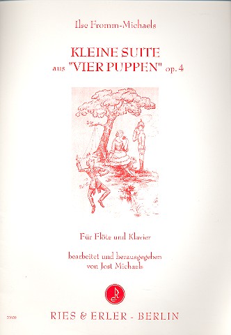 Kleine Suite op.4 aus Vier Puppen&nbsp;&nbsp;für Flöte und Klavier&nbsp;&nbsp;
