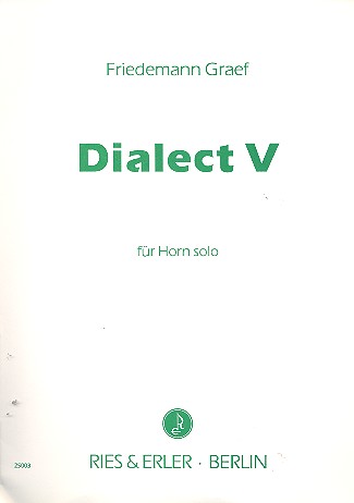 Dialect V für Horn&nbsp;&nbsp;&nbsp;&nbsp;