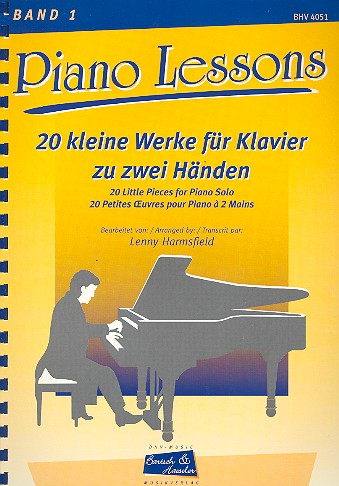 Piano Lessons Band 1  20 kleine Werke für Klavier  