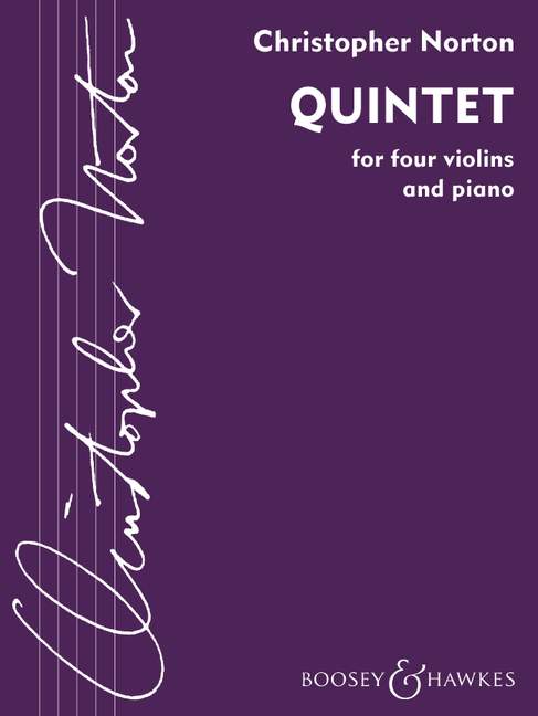 Quintett&nbsp;&nbsp;für 4 Violinen und Klavier&nbsp;&nbsp;Stimmen