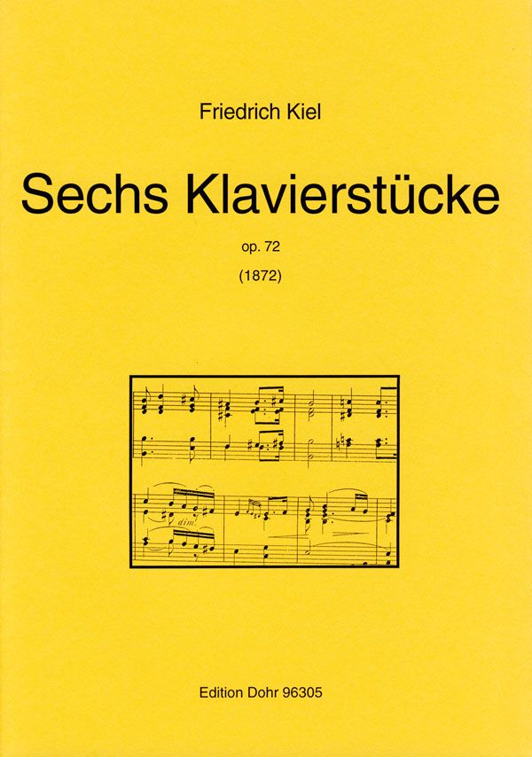 6 Klavierstücke op.72    