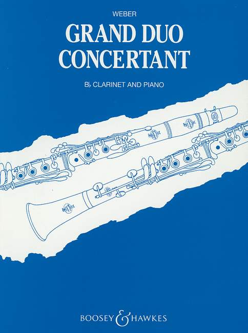 Grand duo concertant&nbsp;&nbsp;for clarinet and piano&nbsp;&nbsp;