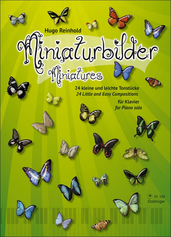 Miniaturbilder op.39 24 kleine&nbsp;&nbsp;und leichte Tonstücke für Klavier&nbsp;&nbsp;