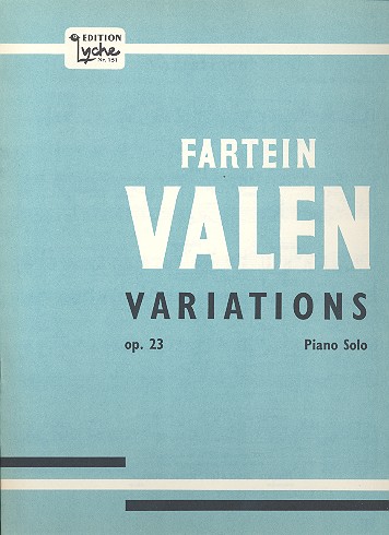 VARIATONS OP.23  for piano  