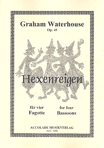 Hexenreigen op.45  für 4 Fagotte  Partitur und Stimmen