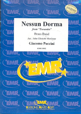 NESSUN DORMA FROM TURANDOT&nbsp;&nbsp;FOR BRASS BAND&nbsp;&nbsp;SCORE+PARTS