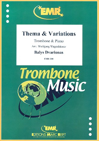 Thema und Variationen   für Tenorposaune und Klavier  