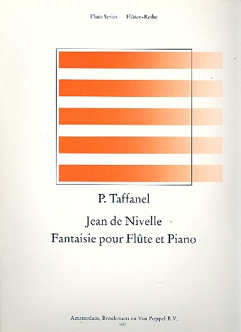 Jean de nivelle Fantaisie pour  flûte et piano  
