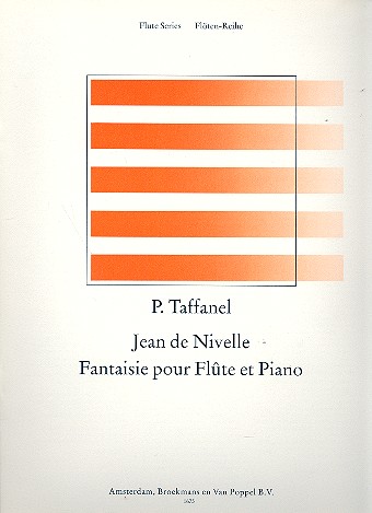 Jean de nivelle Fantaisie pour&nbsp;&nbsp;flûte et piano&nbsp;&nbsp;
